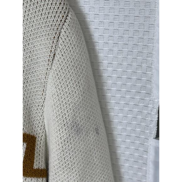 Black Pharaoh Aztec Knit Unisex Cardigan Zipper Sweater Grandpa Medium 2 - Picture 14 of 14